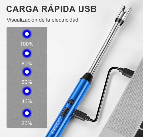 CHISPERO RECARGABLE CON USB