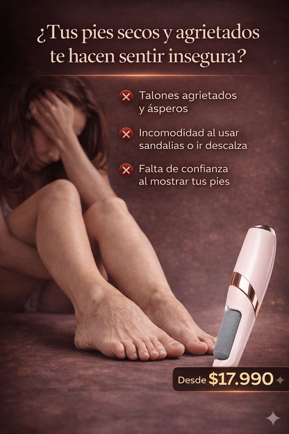 Lima Pulidor Recargable Para Pies