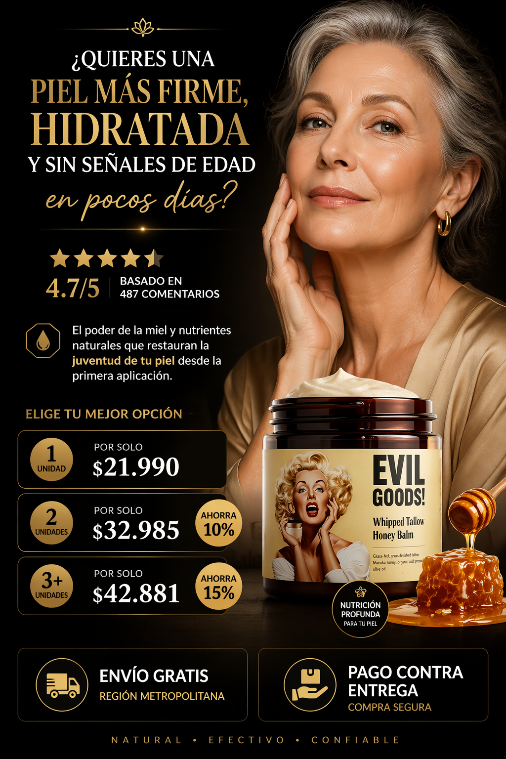 Evil Good Balsamo de ternera y miel