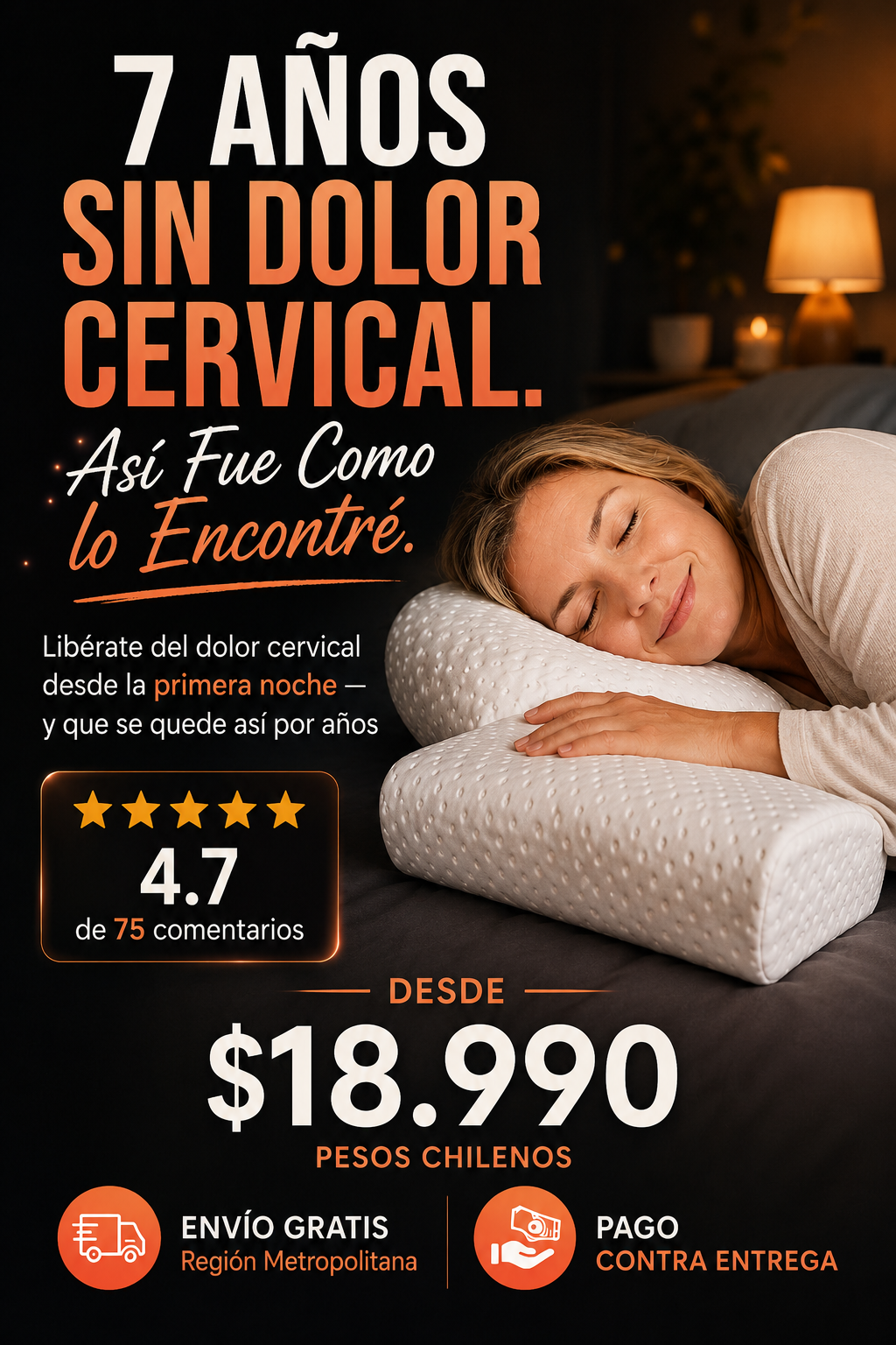 Almohada Terapeutica Vertical