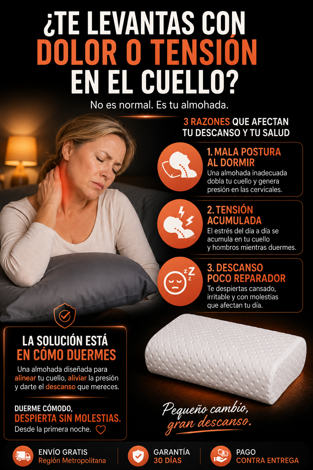 Almohada Terapeutica Vertical