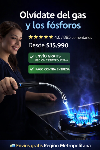 CHISPERO RECARGABLE CON USB