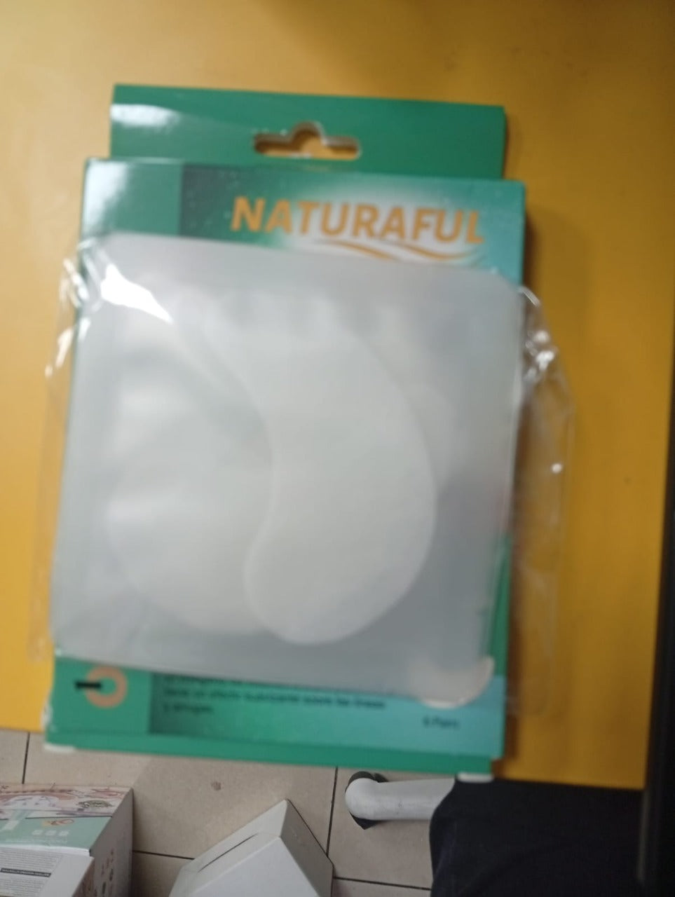 Parches colágeno absorbentes.