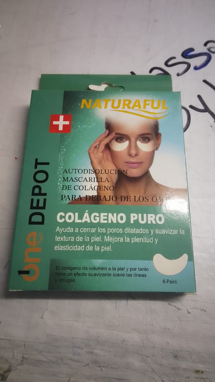 Parches colágeno absorbentes.