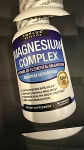 MAGNESIO COMPLEX 8 ELEMENTAL 1000 mg (60 cápsulas)