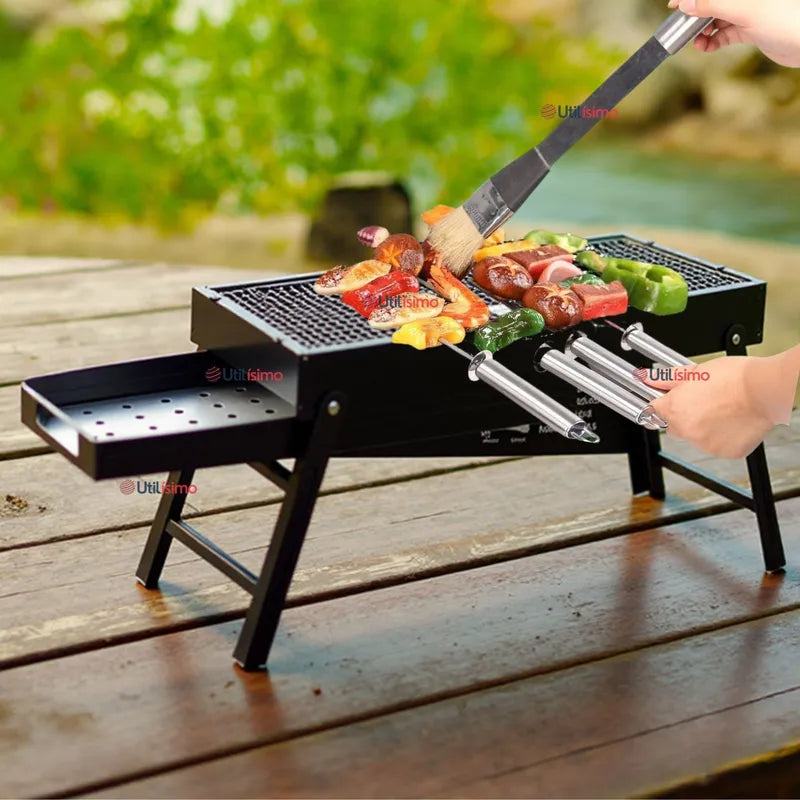 Parrilla De Carbón Plegable BBQ